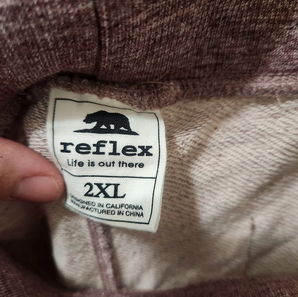 Women's Maroon Jogger Pants Size 2xl With The Tags